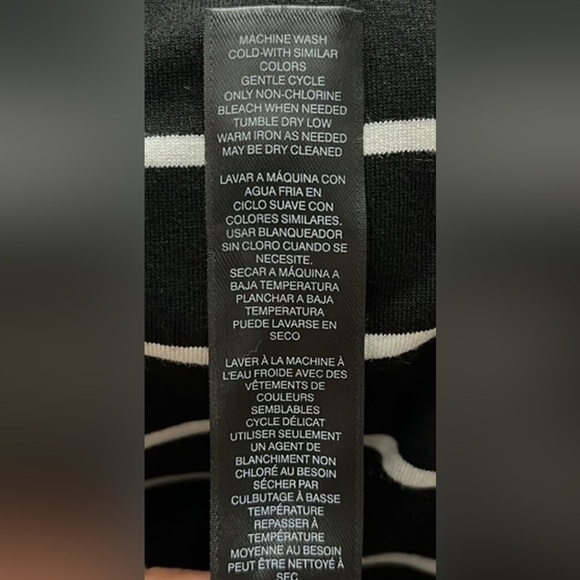 WHBM WHITE HOUSE BLACK MARKET Double Layer Long Sleeve Tunic Dress XS - Picture 13 of 14